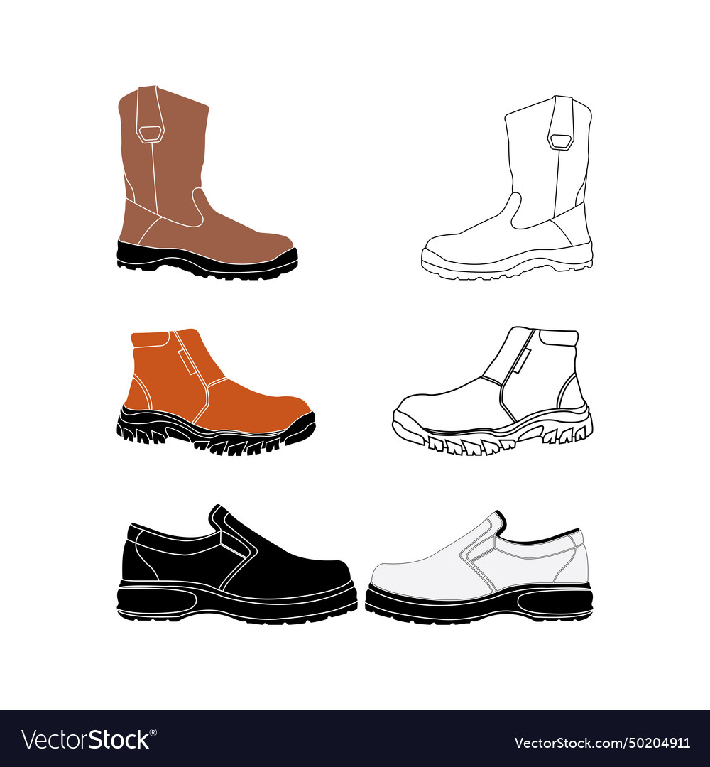 Safety sales shoes icon