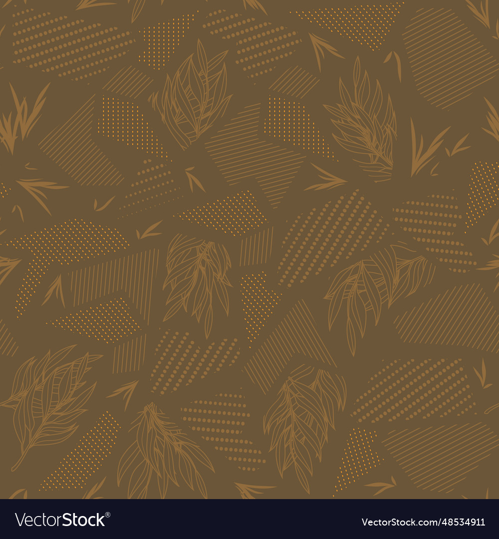 Savanna dreams abstract pattern in warm earthy