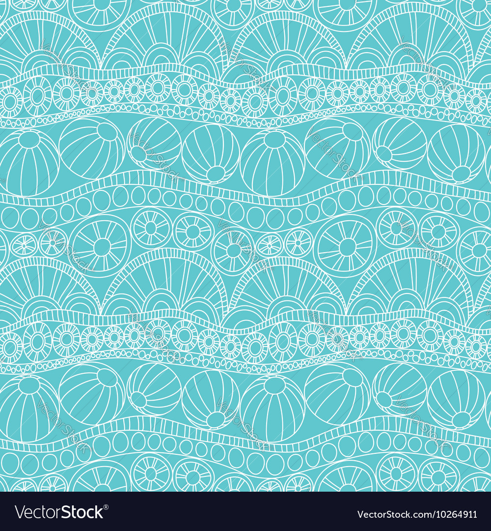 Seamless doodle background pattern