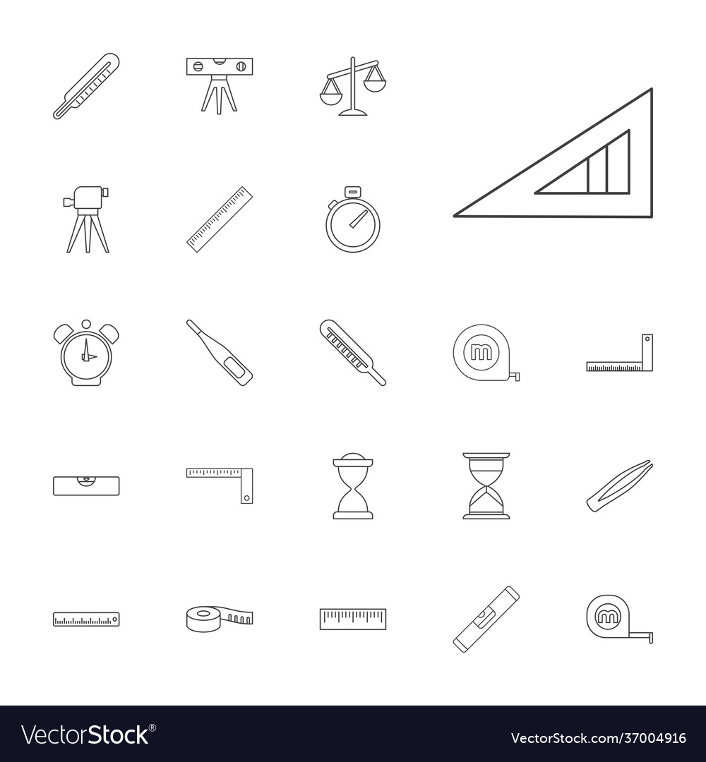 Measurement icons