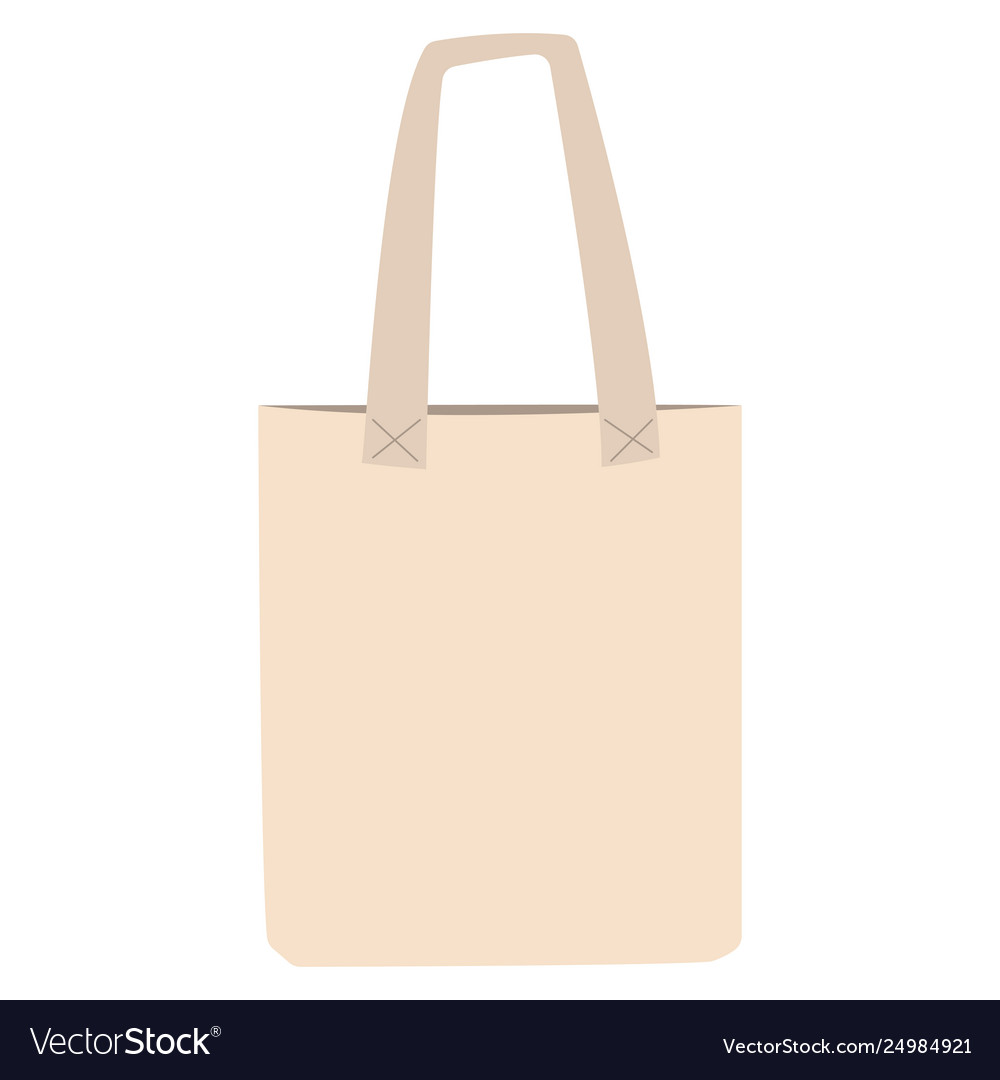 Ecological paper bag flat