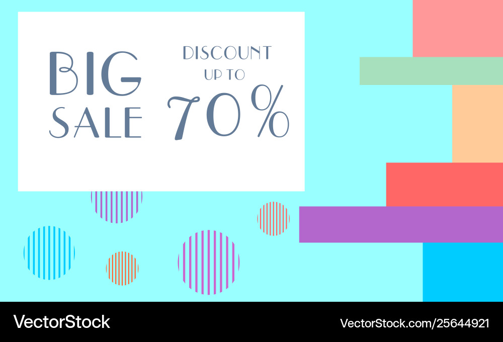 Instagram Stories Sale Banner Background Vector Image
