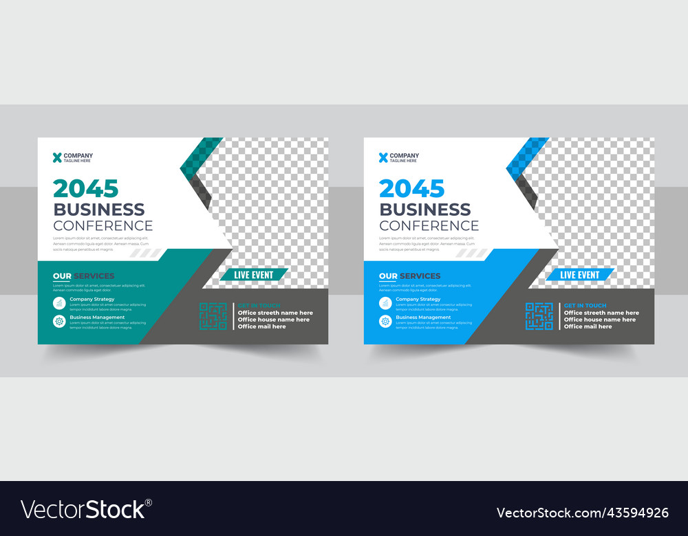 Conference Flyer & Invitation Template