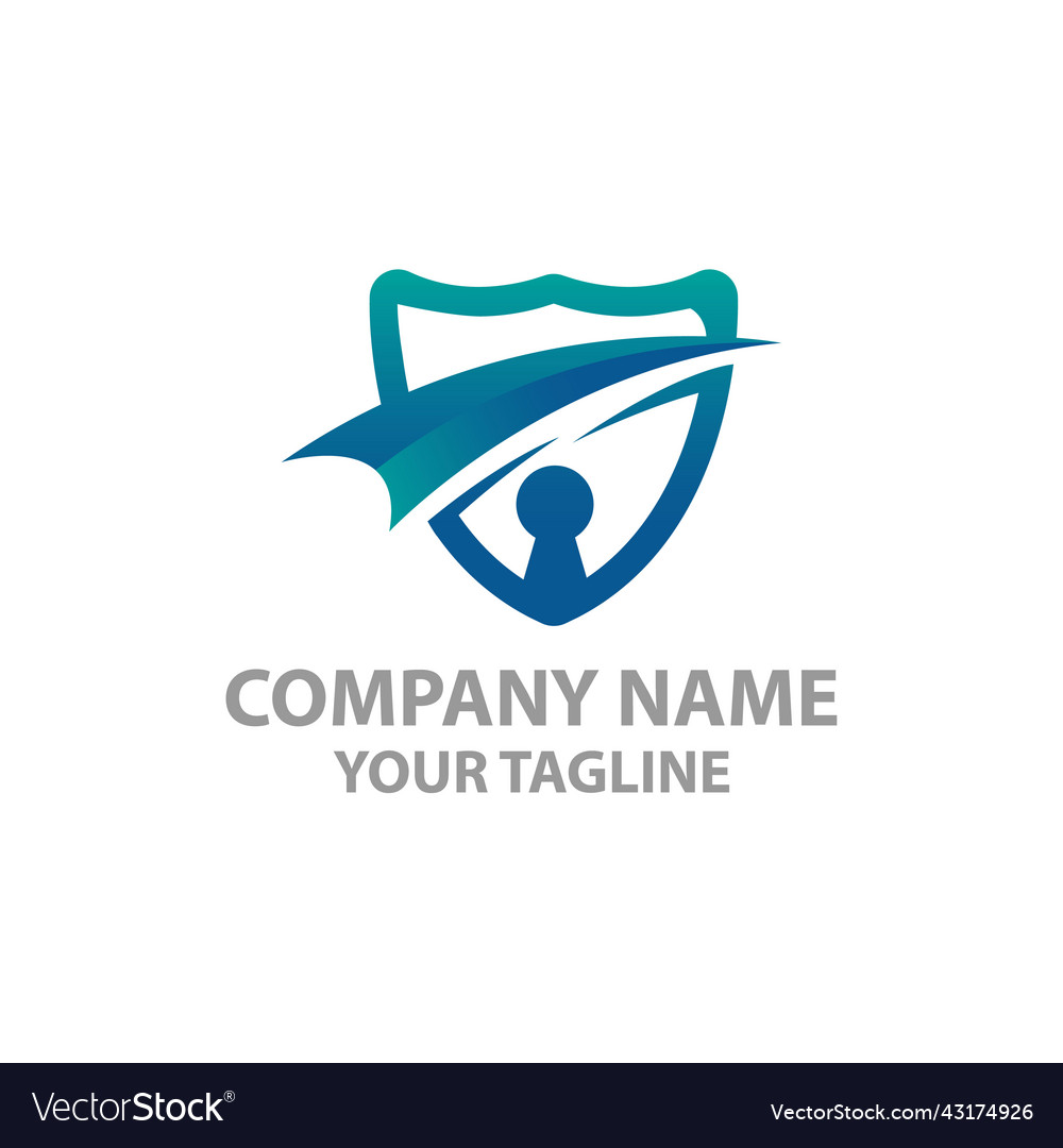 Cyber logo design template internet online Vector Image