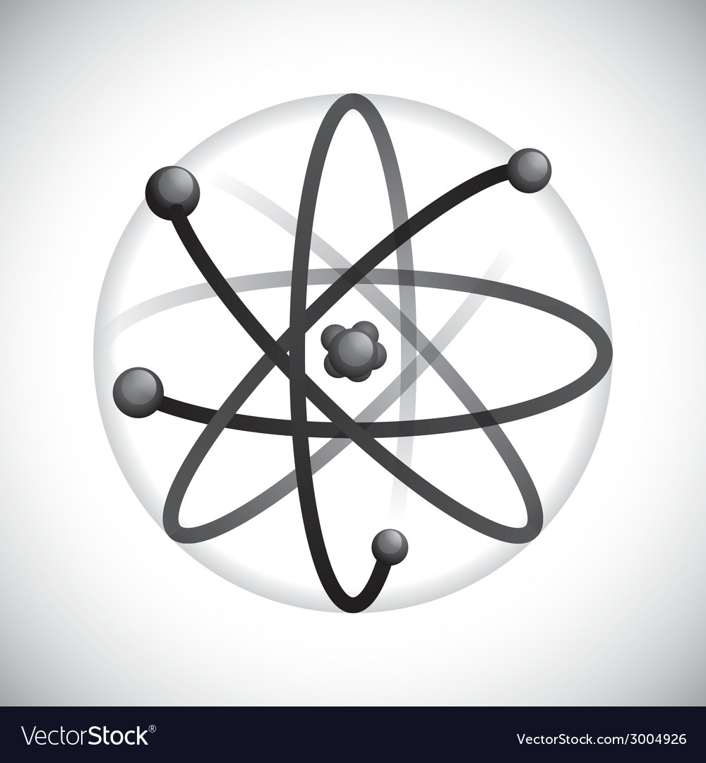 Science design over gray background Royalty Free Vector