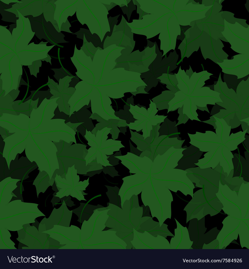 Seamless of maple leaves
