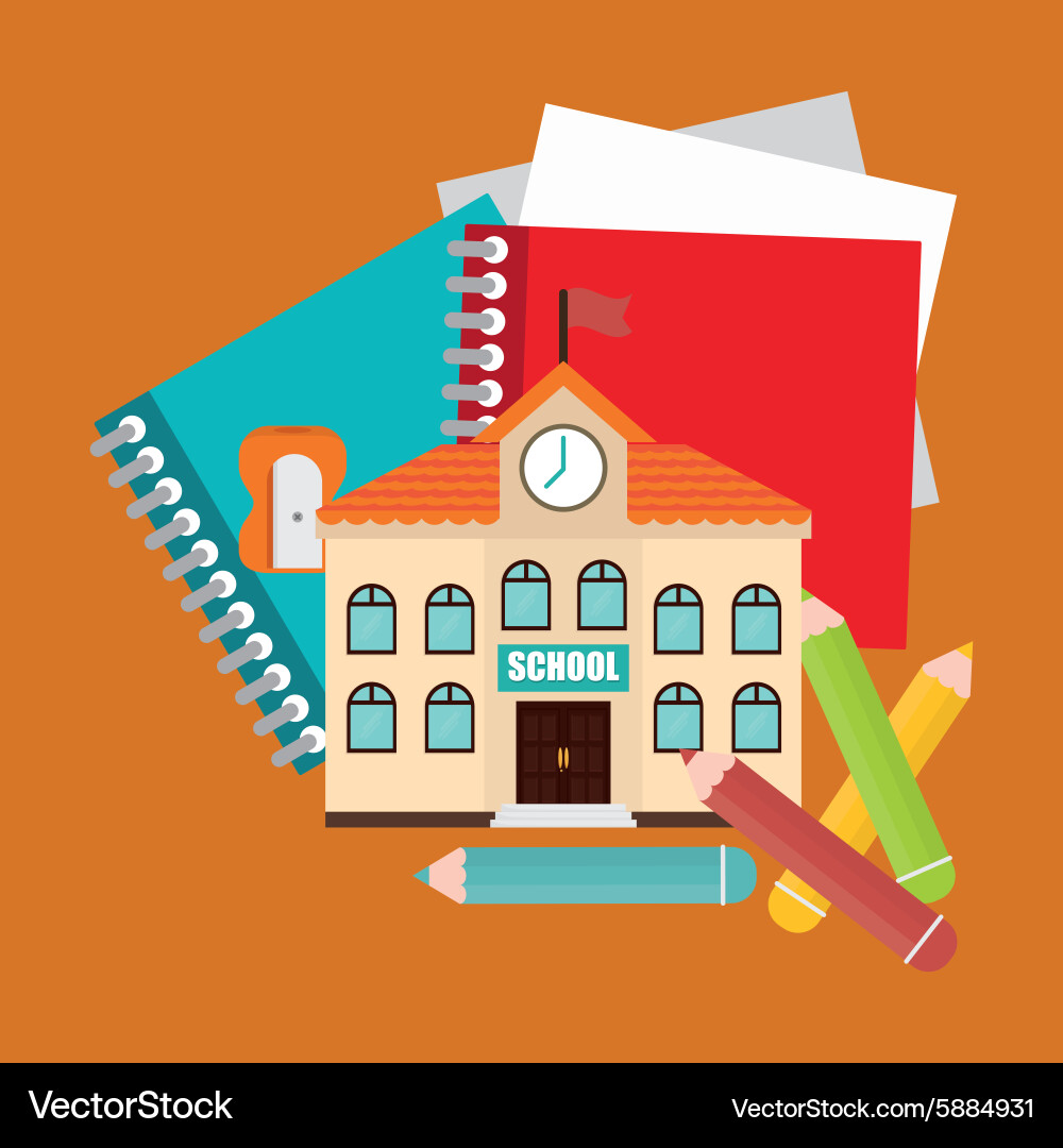 Back to school design Royalty Free Vector Image