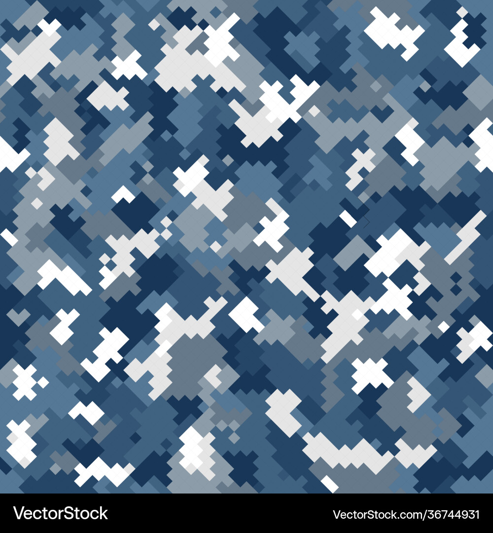 Camouflage seamless pattern abstract modern Vector Image
