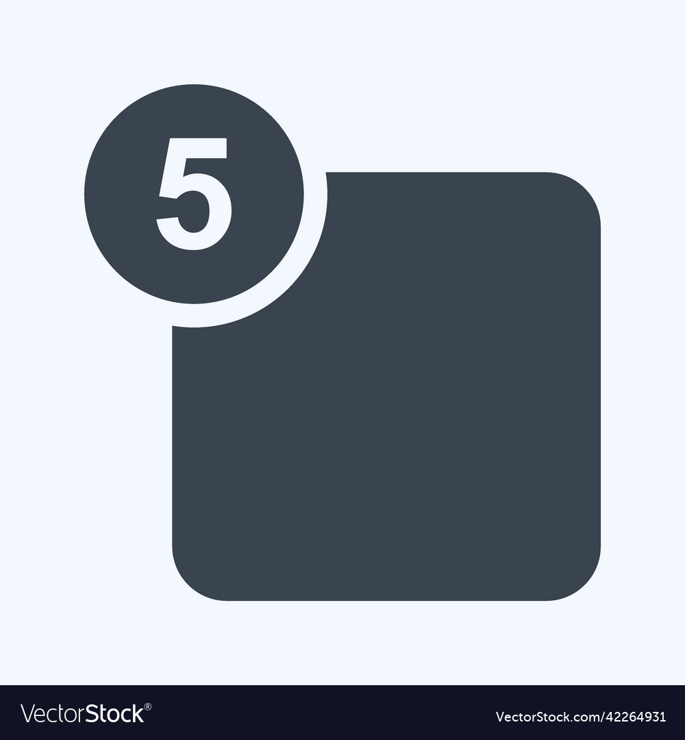 Icon notification suitable for web interface vector image Icon notification suitable for web interface