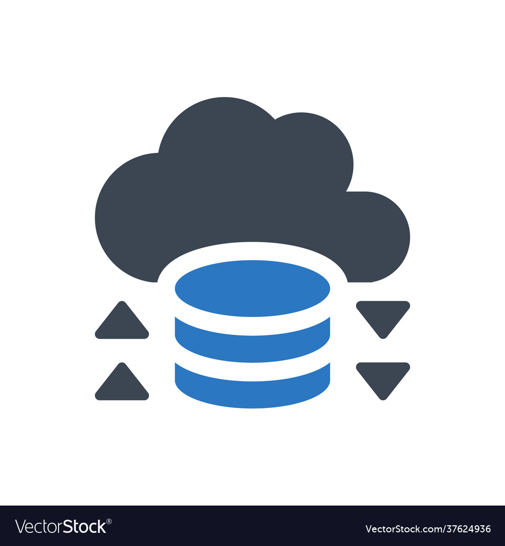 Cloud storage icon