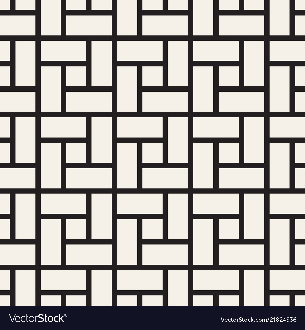 Moderne Mosaic Line Muster
