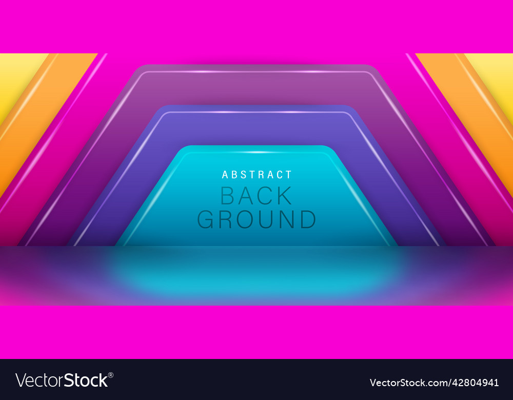 3d render of a label on colorfully backgrounds