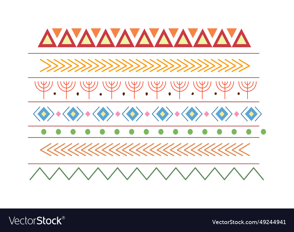 Boho style element vector image Boho style element