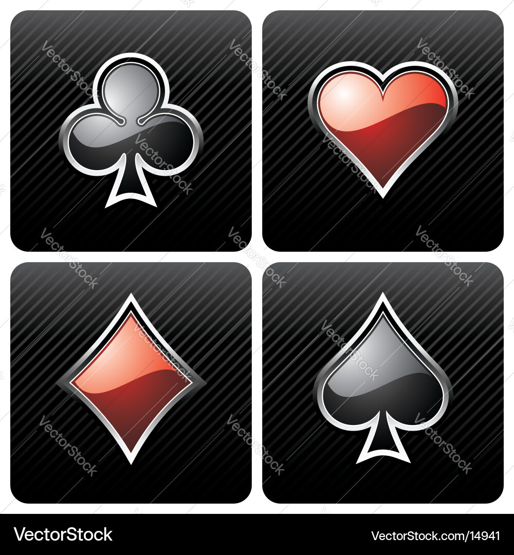 Casino elements Royalty Free Vector Image - VectorStock