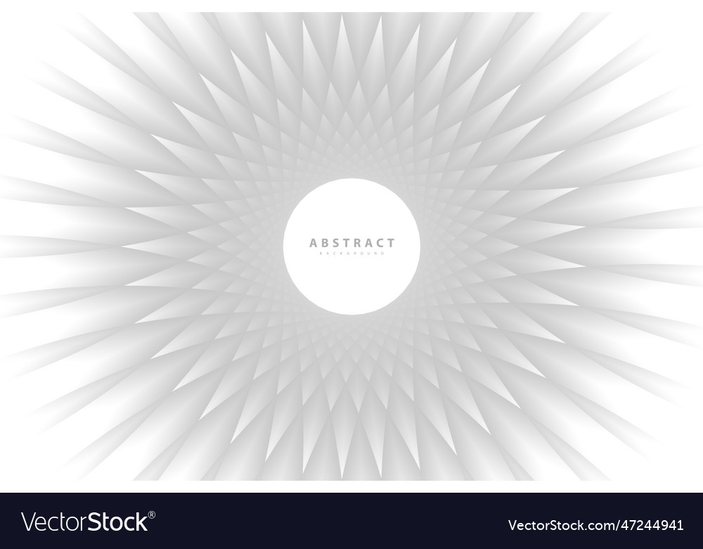 Kreis weiß und grau Farbe abstrakt geometrische