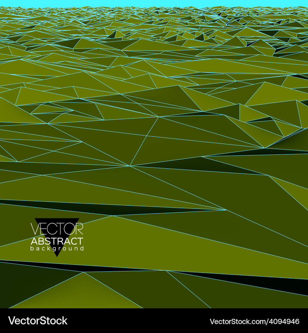 Abstract mountain landscape background Royalty Free Vector