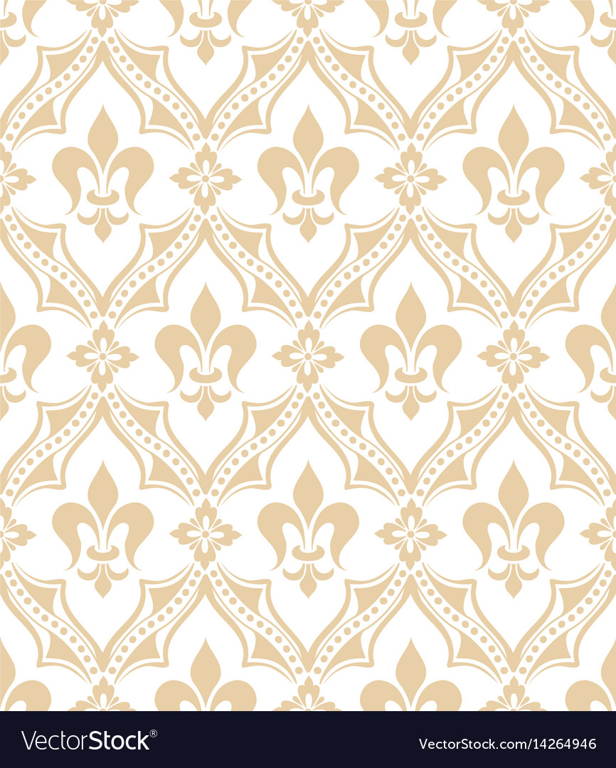 Damask seamless pattern background classical