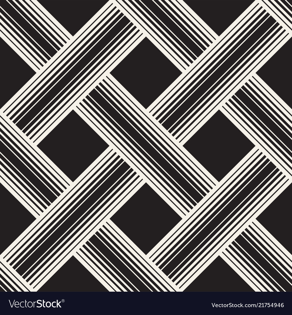 Modern Geometric Striped Pattern