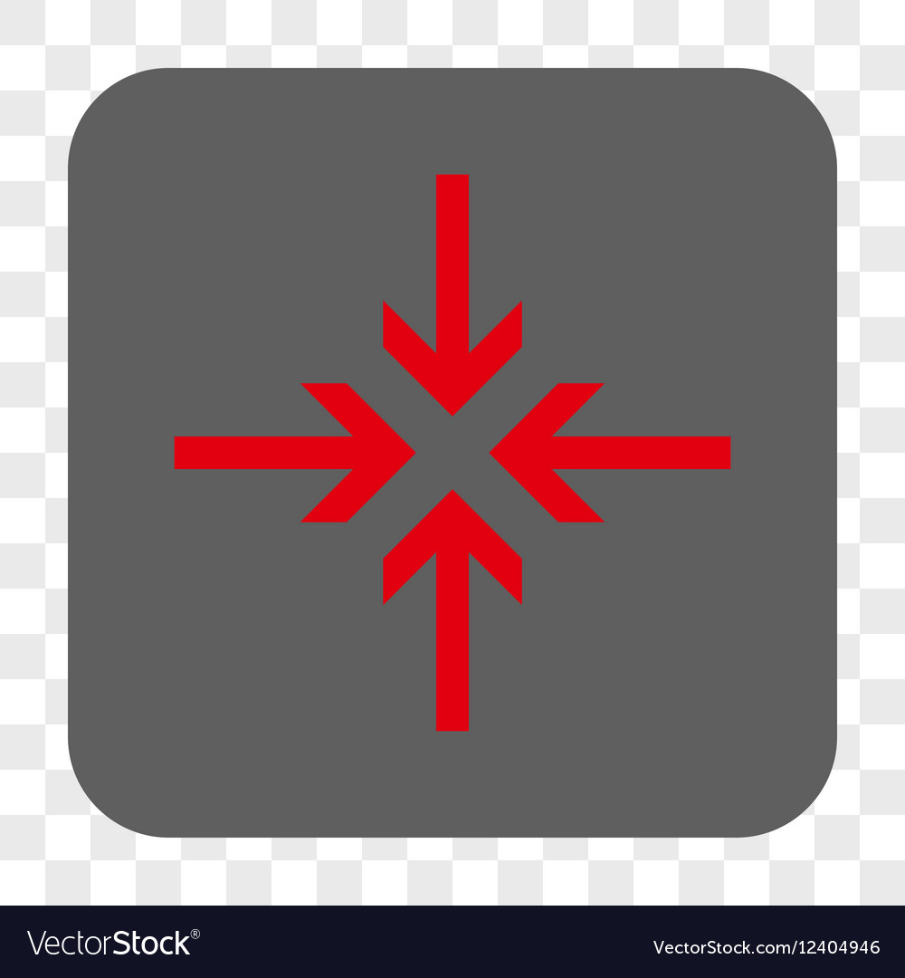 Reduce arrows rounded square button