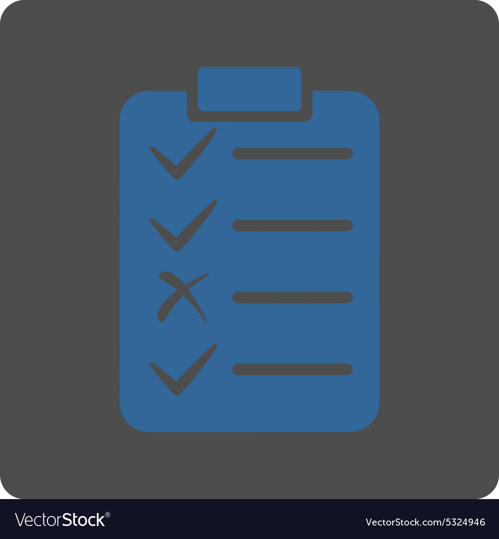 Task list icon from commerce buttons overcolor set