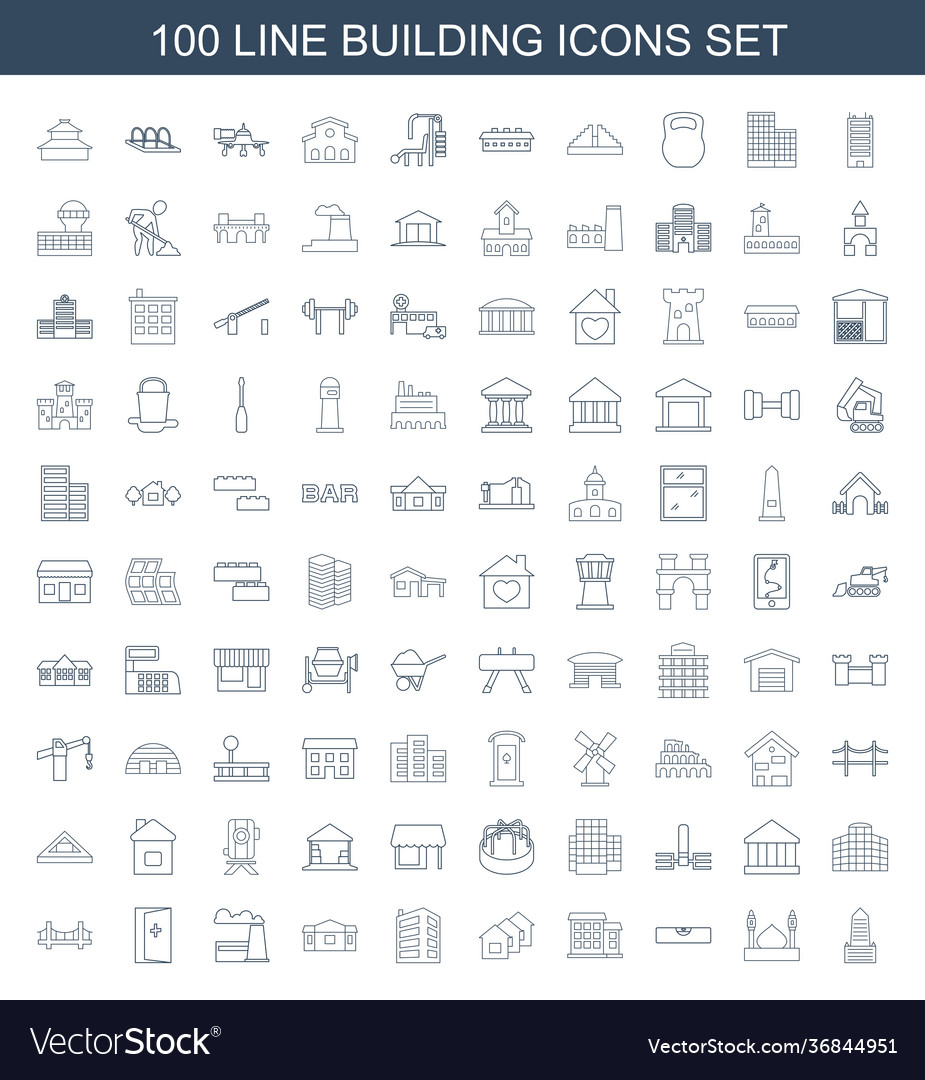 Building icons