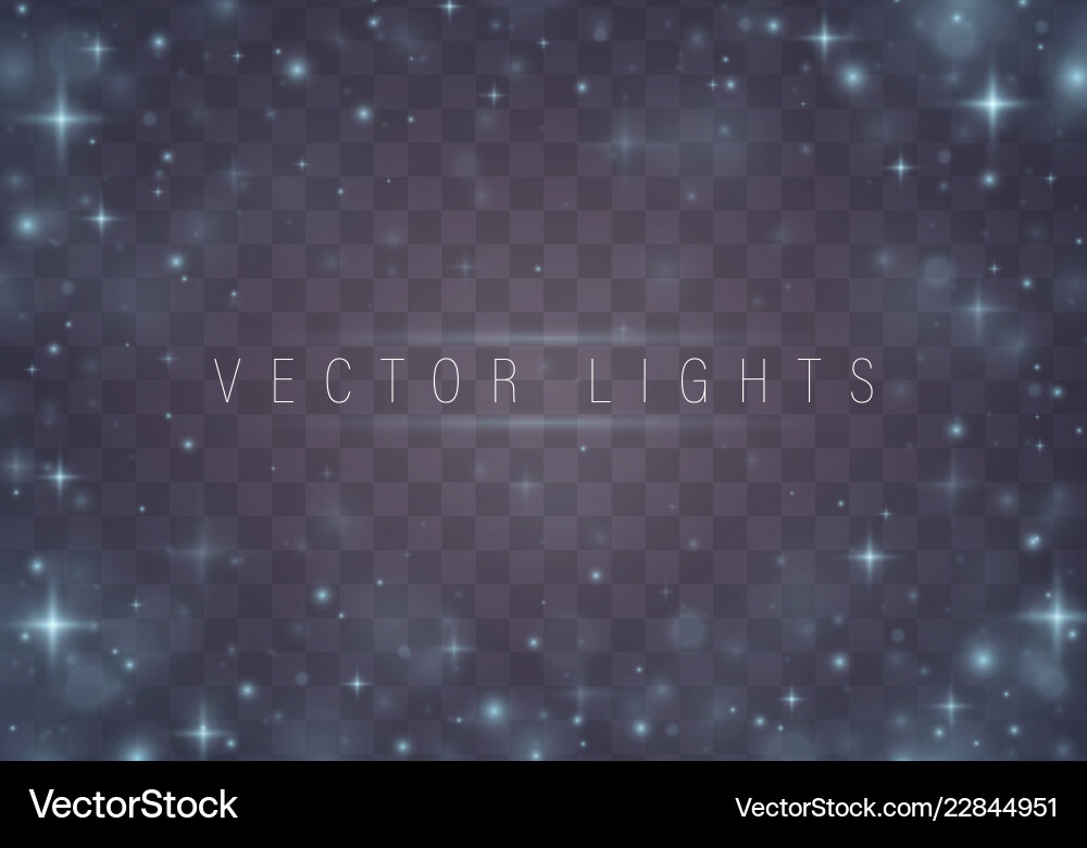Light effect set Royalty Free Vector Image - VectorStock