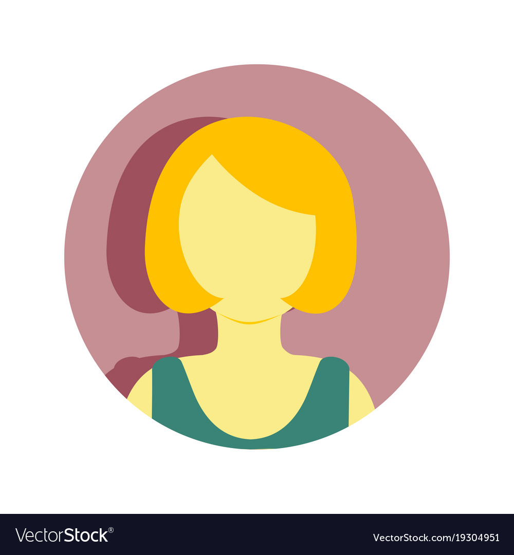 Mature women short hair people graphic