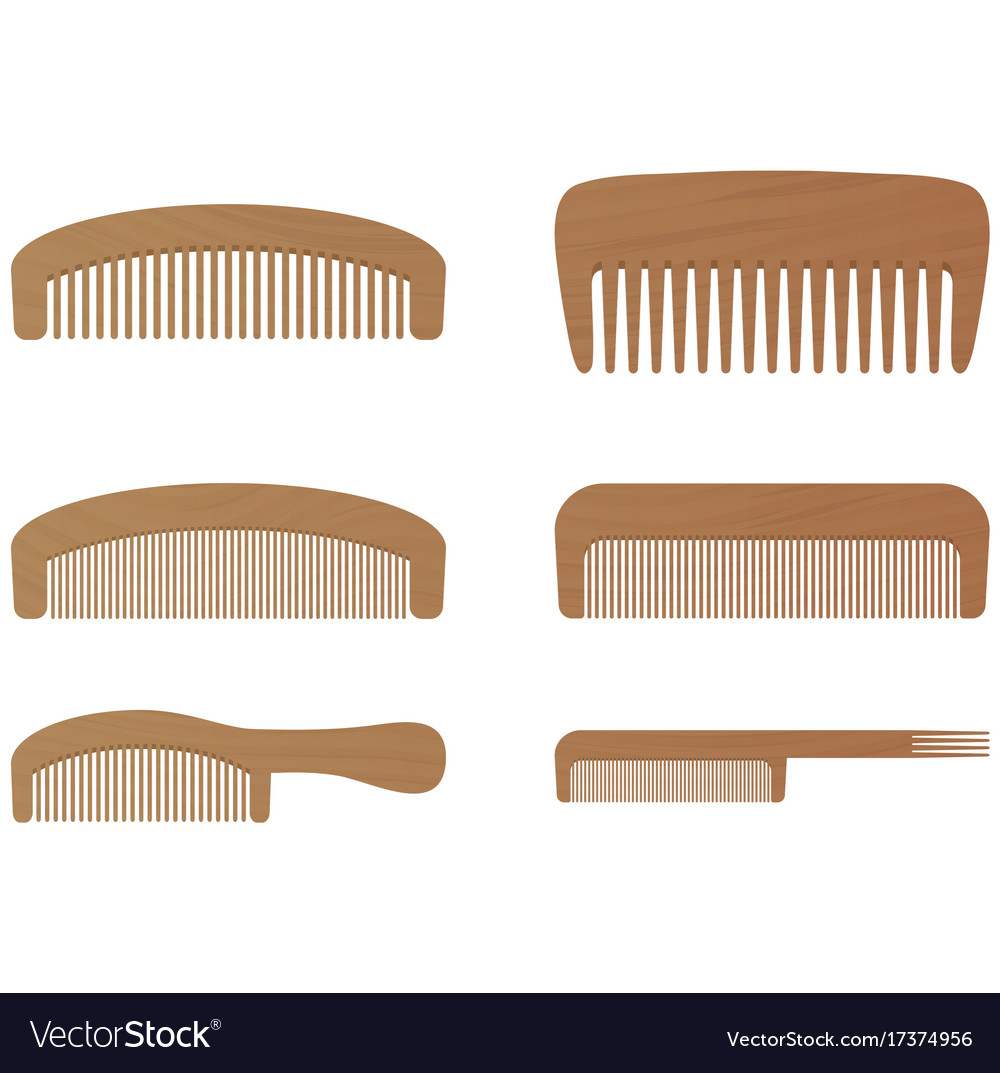 wooden comb