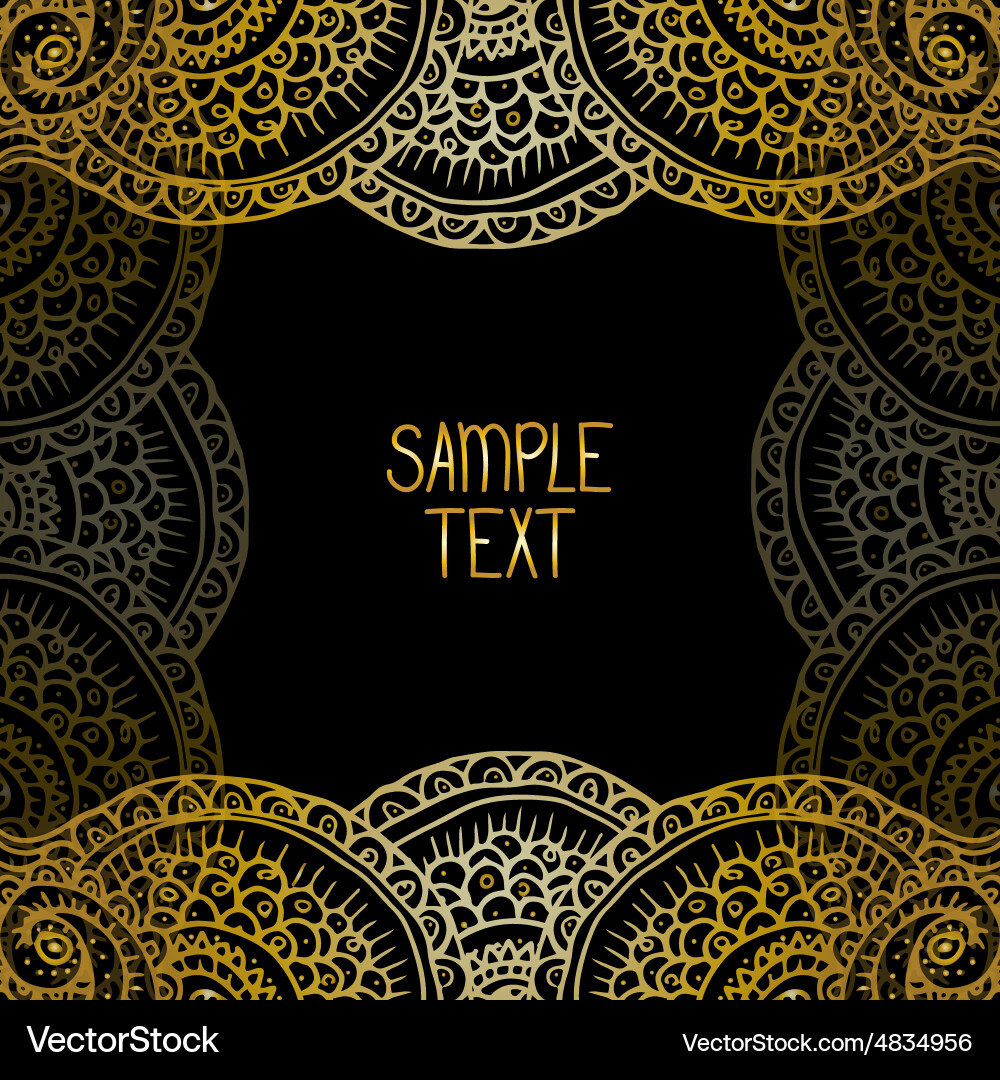Decorative pattern design Royalty Free Vector Image