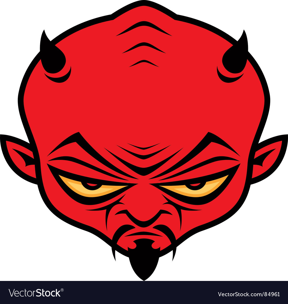 Devil dude Royalty Free Vector Image - VectorStock