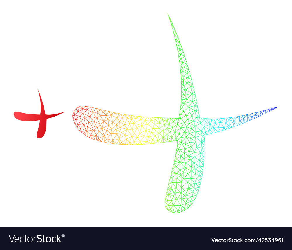 Spectral Netzgradienten Löschen Symbol