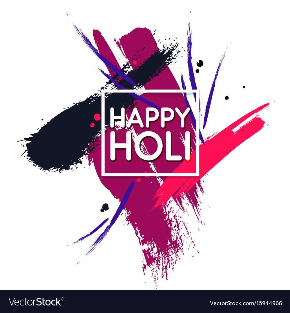 Indian colors festival abstract decoration Vector Image