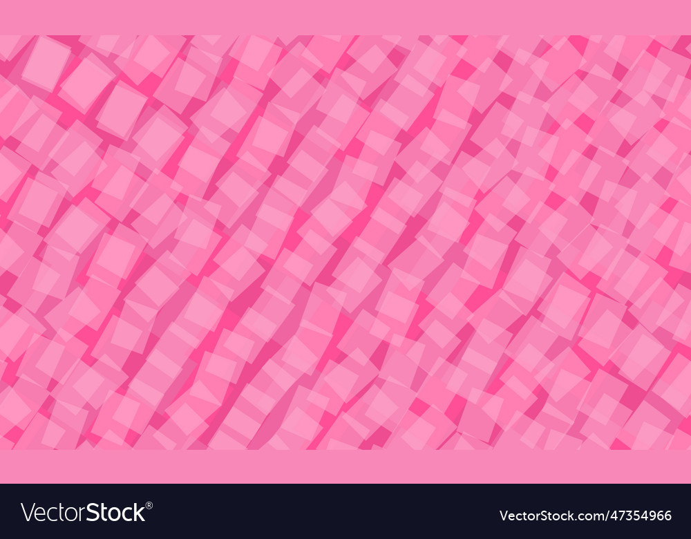 Light pink texture in rectangular style vector image Light pink texture in rectangular style