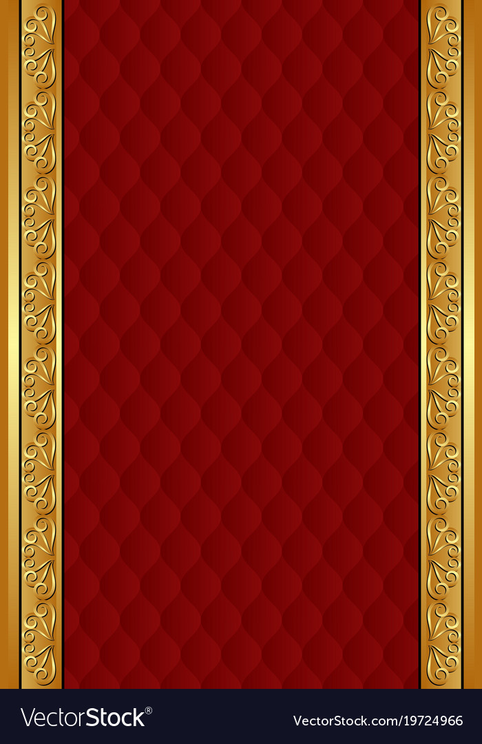 Ornate background with decorative pattern Vector Image