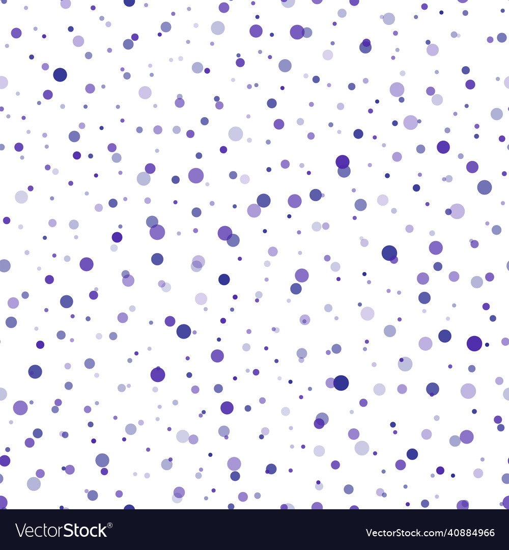 Seamless pattern with random black dots on white