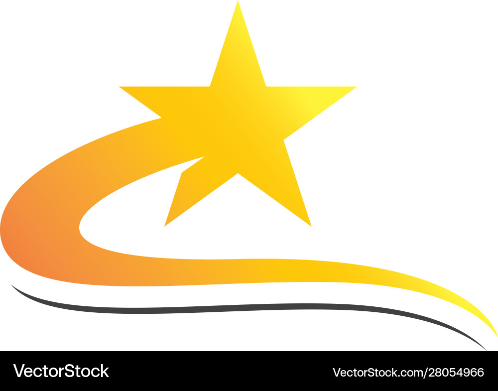 Star icon template Royalty Free Vector Image - VectorStock