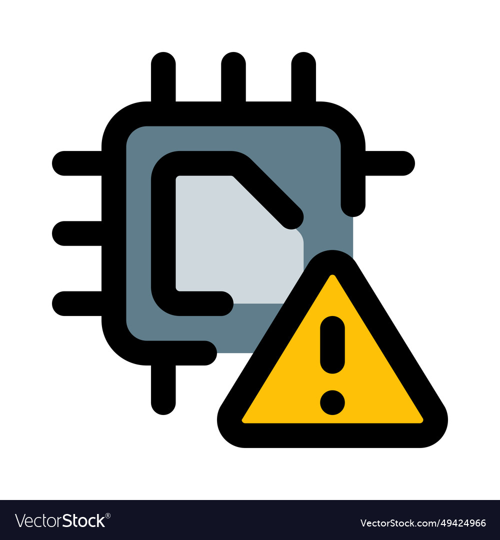 Warning in microchip for preventing data transfer