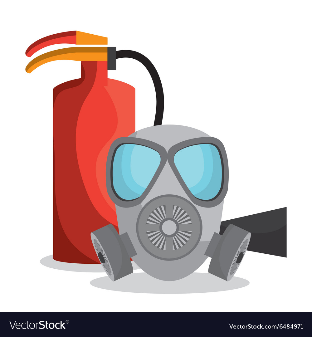 Industrial security equipment Royalty Free Vector Image