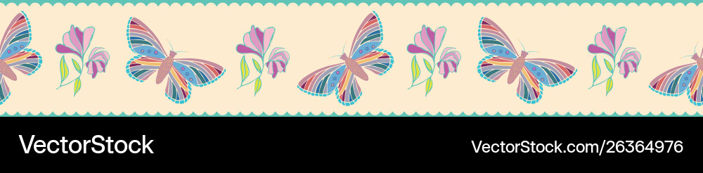 Share 86+ butterfly wallpaper border in.cdgdbentre