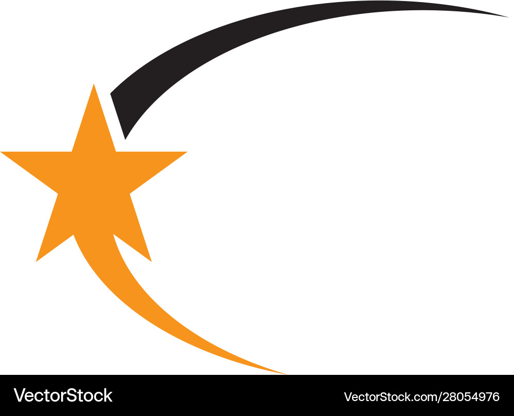 Star icon template Royalty Free Vector Image - VectorStock