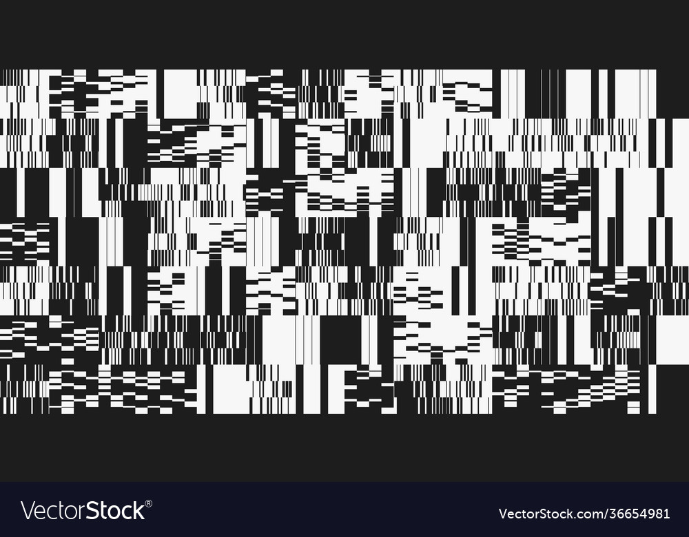 Abstract geometric pattern with transition effect vector image Abstract geometric pattern with transition effect