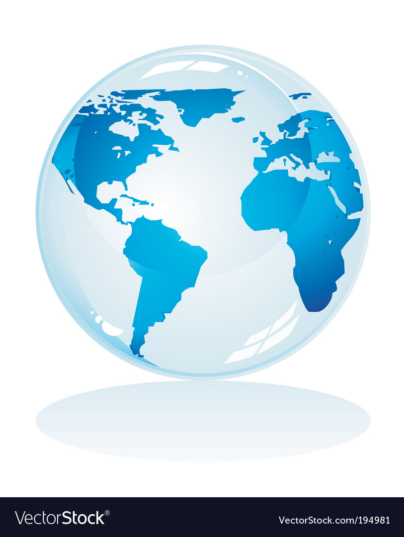 Earth background Royalty Free Vector Image - VectorStock