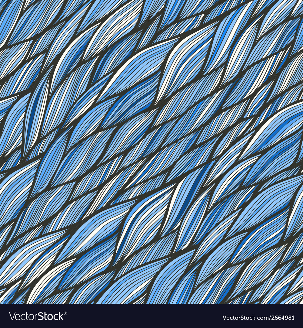 Seamless pattern with colorful hand drawn abstract