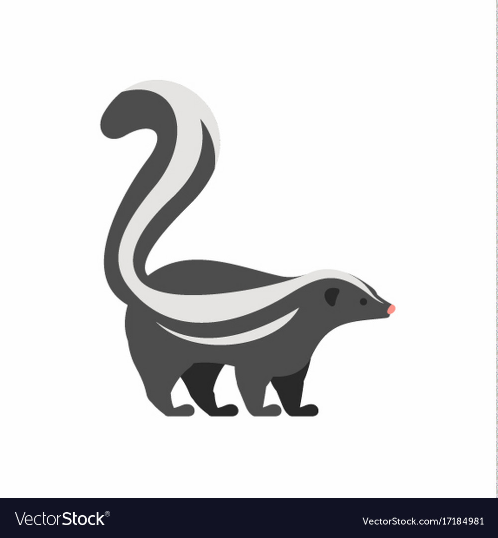 Skunk Royalty Free Vector Image - VectorStock