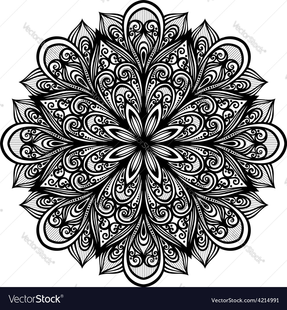 deco symmetrical circle design