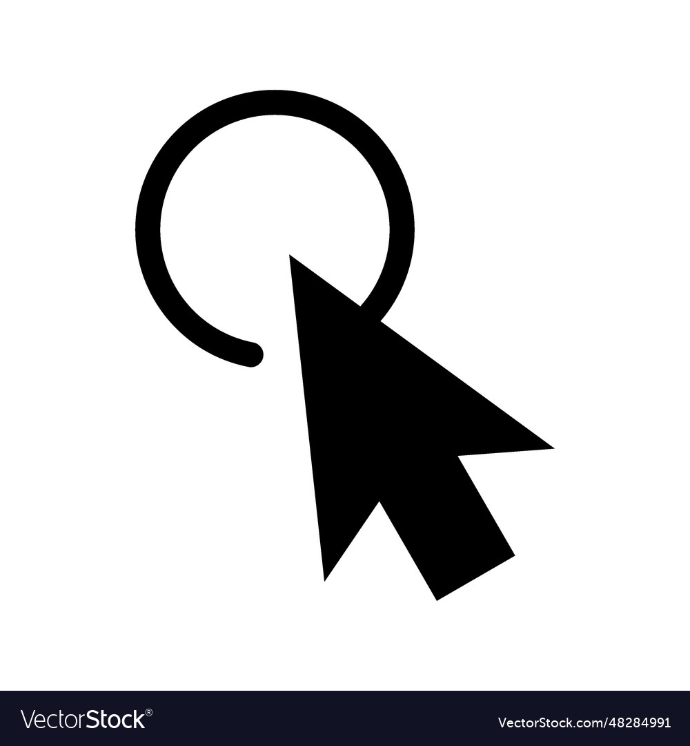 Pointer icon vector image Pointer icon