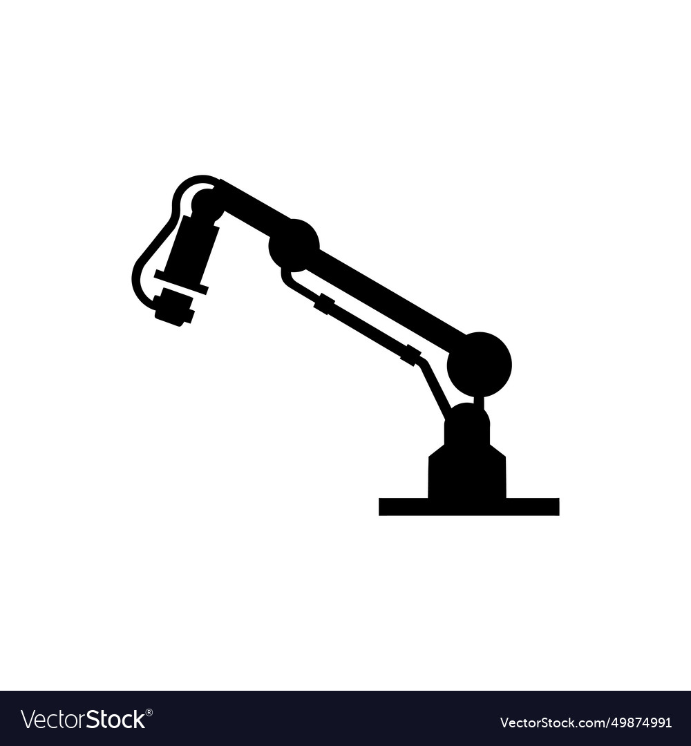 Robotic arm icon Royalty Free Vector Image - VectorStock