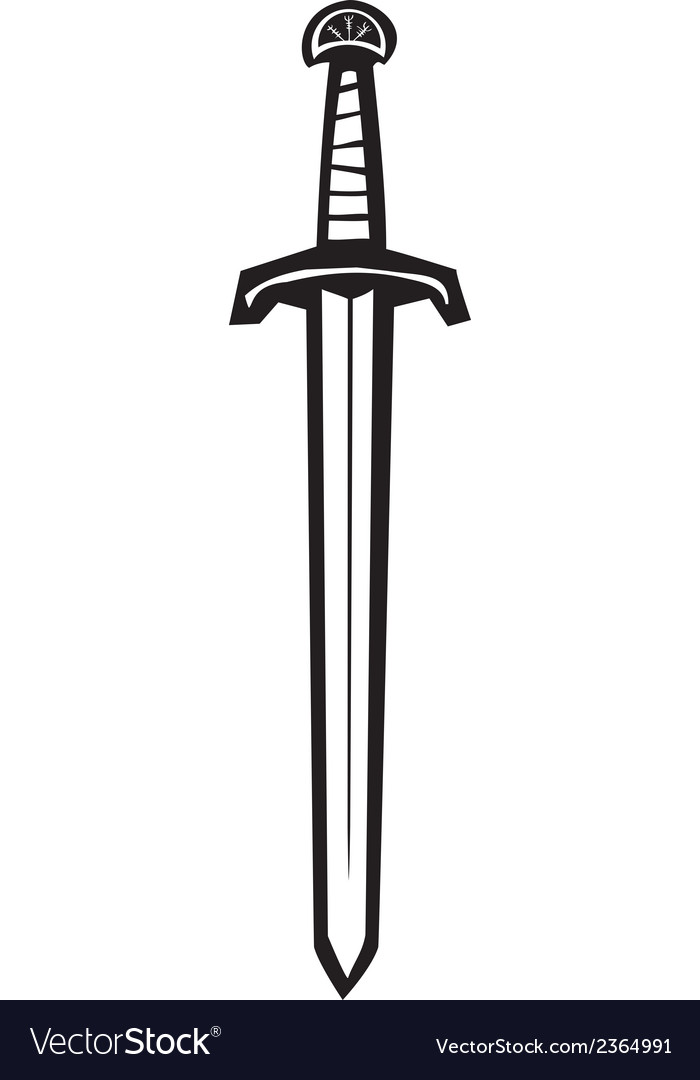 Download Sword Royalty Free Vector Image - VectorStock