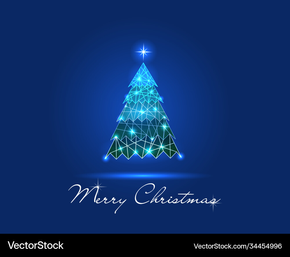 Christmas tree Royalty Free Vector Image - VectorStock
