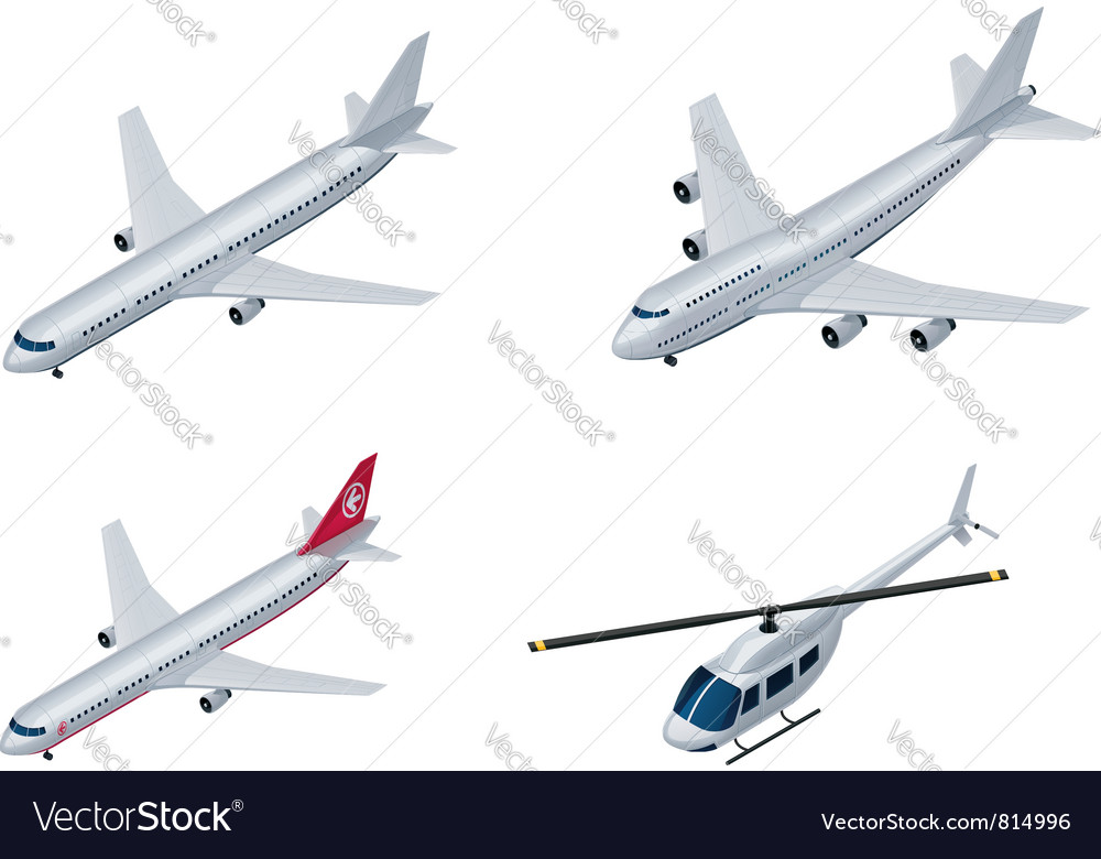 Isometric airplanes